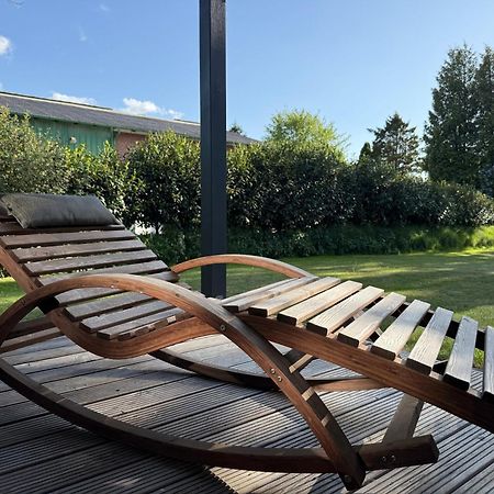 Villa Schwedenhaus Mit Holzofen & Aussenkamin Auf 1400M2 Tensbuttel-Rost Exterior foto