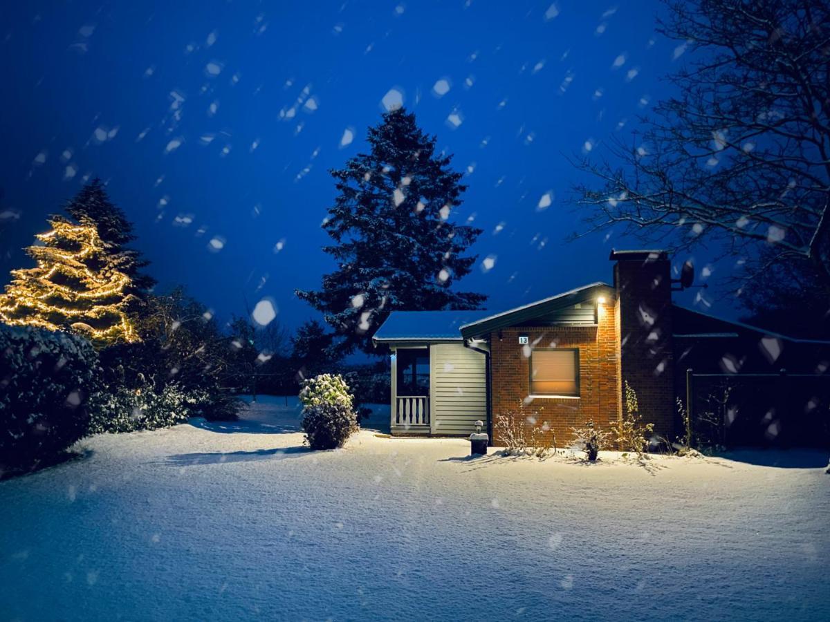 Villa Schwedenhaus Mit Holzofen & Aussenkamin Auf 1400M2 Tensbuttel-Rost Exterior foto