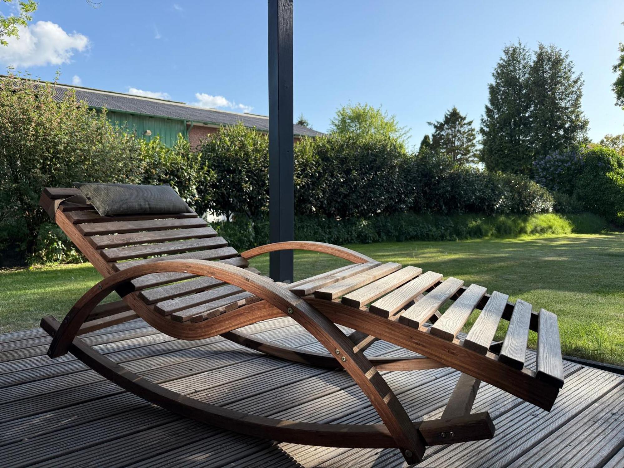 Villa Schwedenhaus Mit Holzofen & Aussenkamin Auf 1400M2 Tensbuttel-Rost Exterior foto